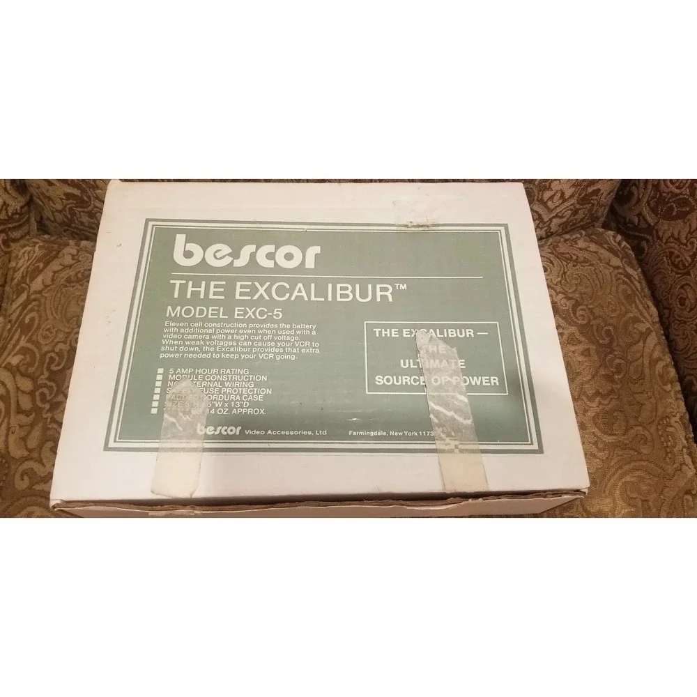 Vintage Bescor EXC-5 The Excalibur Ultimate Source Power